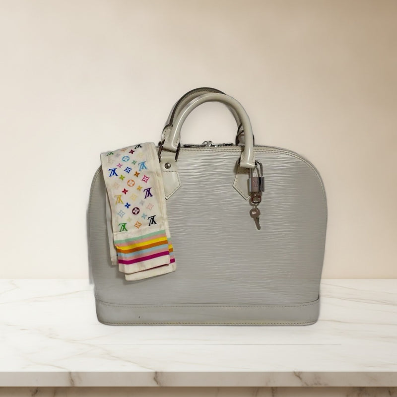 Louis Vuitton Alma Pm Handbag Epi Leather