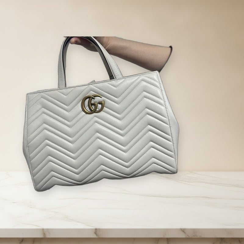 Gucci Gg Marmont Shoulder Crossbody Handbag Leather