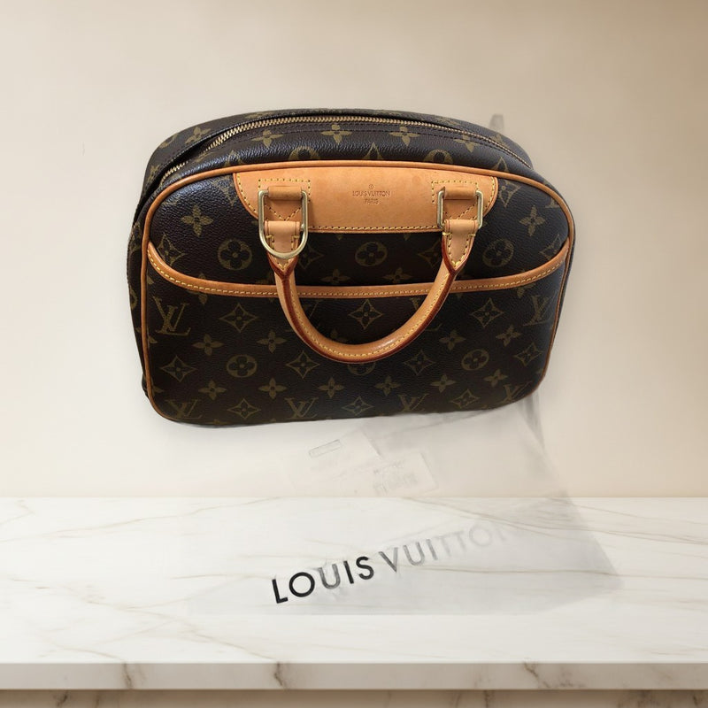 Louis Vuitton Monogram Deauville Handbag Tote Bag