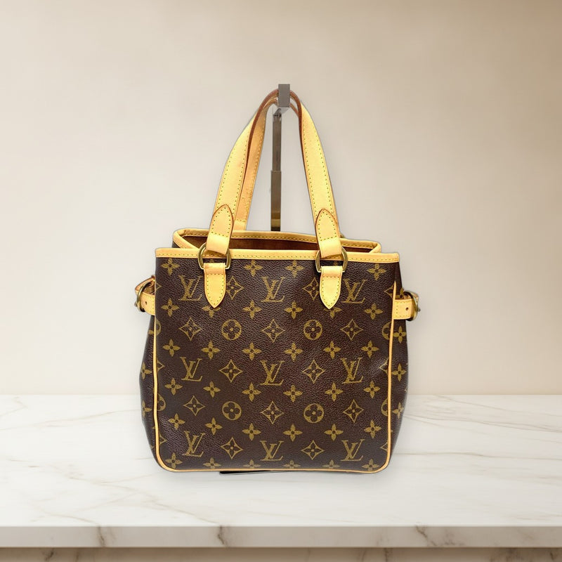 Louis Vuitton Monogram Batignolles VI2008 Handle Bag Leather Tote