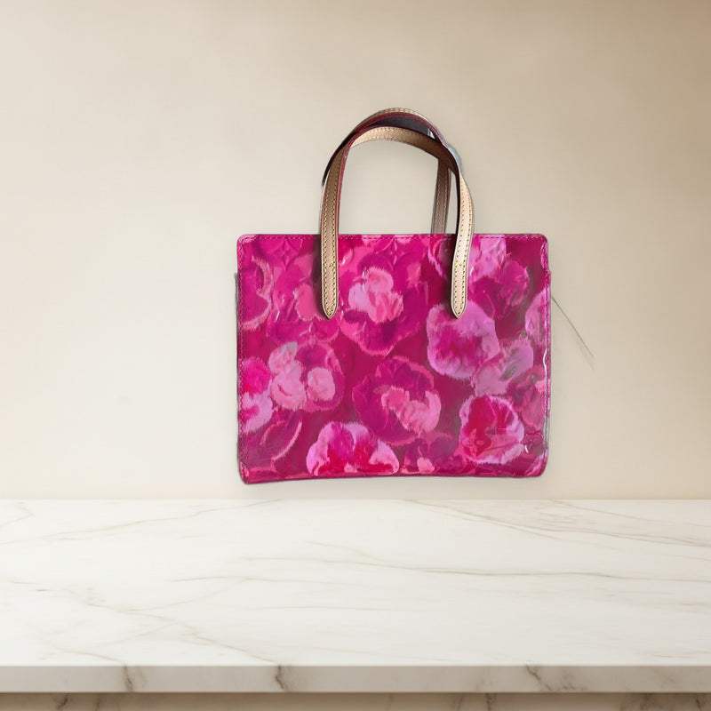 Louis Vuitton Ikat Flower Catalina Bb Tote Bag Vernis Rose Indien
