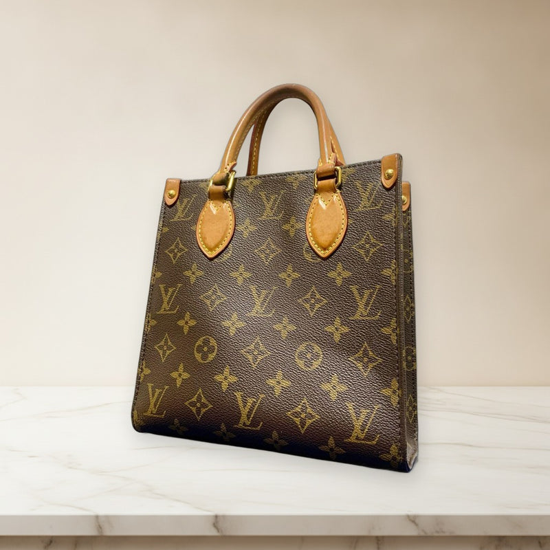 Louis Vuitton Monogram Sac Plat Bb M46265 Handbag Shoulder Bag