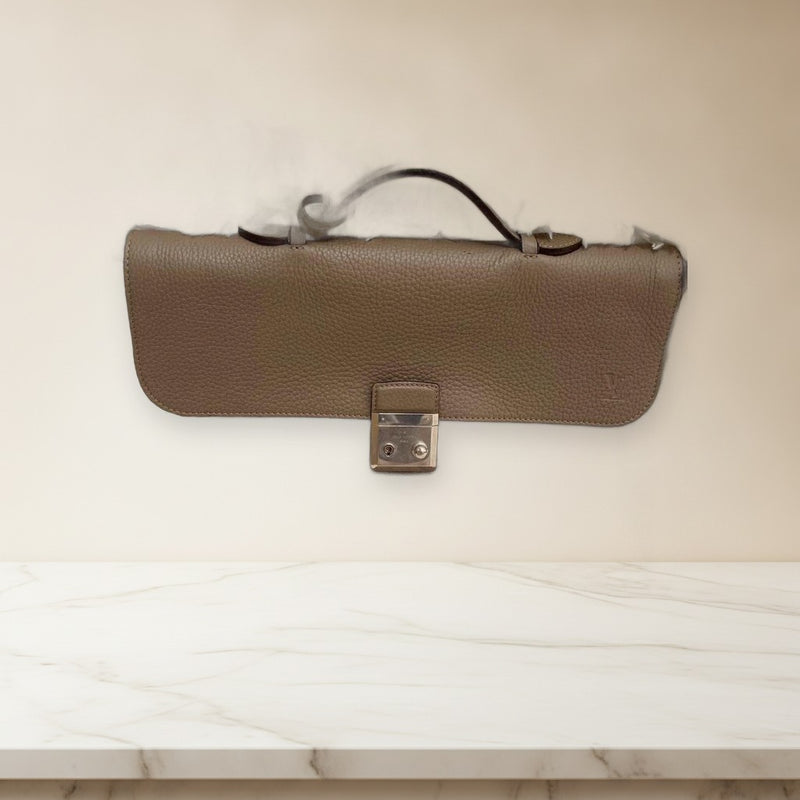 Louis Vuitton Doriant Taurillon Leather Tote Bag Briefcase