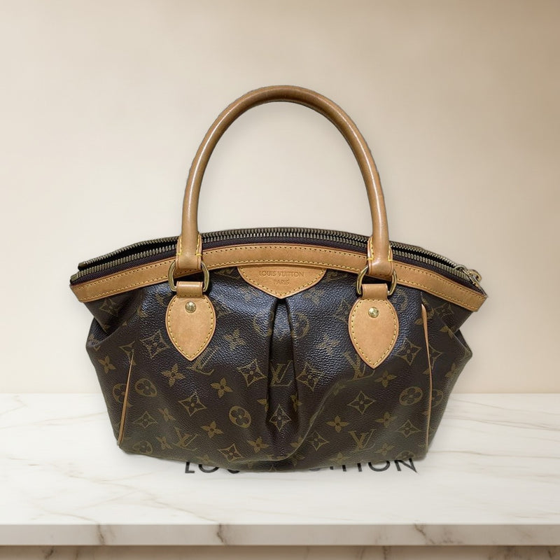 Louis Vuitton Tivoli Pm Monogram Handbag Leather