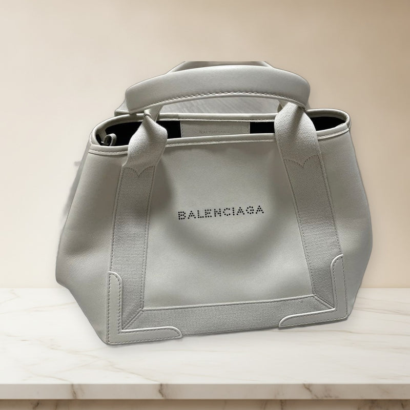 Balenciaga 339933 DQP1N 9000 Handbag Leather Tote Bag