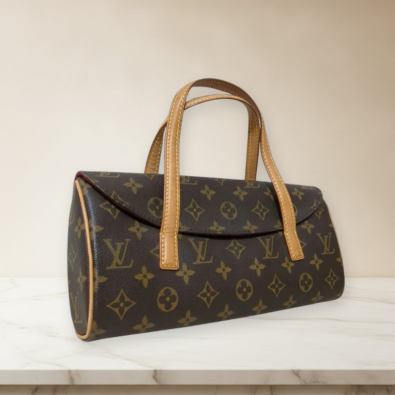 Louis Vuitton Monogram Sonatine M51902 Handbag Canvas