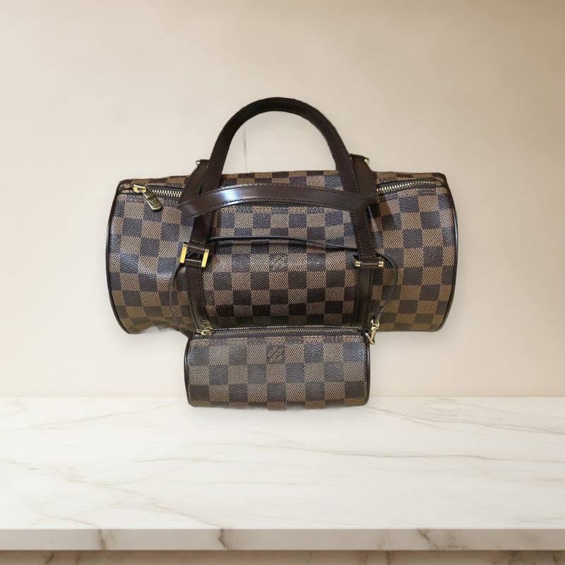 Louis Vuitton Papillon N51303 Handbag Damier Ebene Canvas
