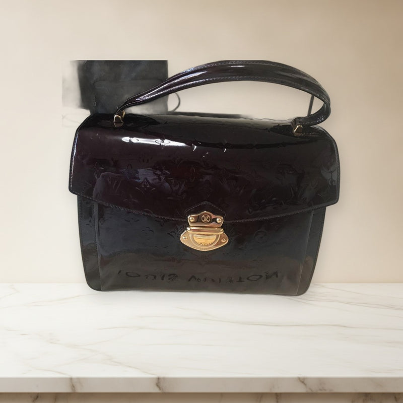 Louis Vuitton Vernis Violette Handbag