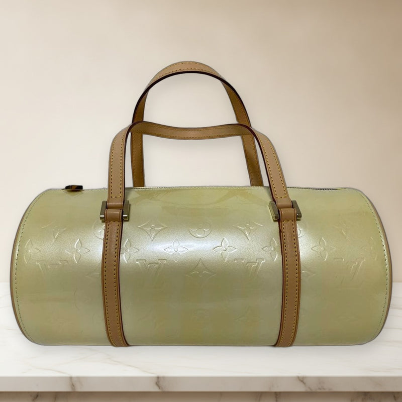 Louis Vuitton Bedford Vernis M91331 Handbag Perle Patent Leather