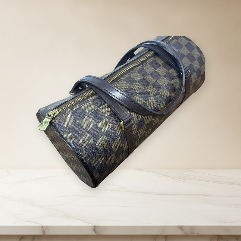 Louis Vuitton Papillon Handbag Brown