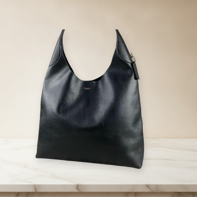 Coach Brooklyn 39 A2557 CU044 Handbag Shoulder Bag Leather Black