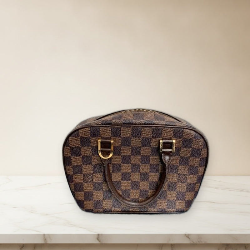 Louis Vuitton Monogram Damier Handbag Tote Bag Leather