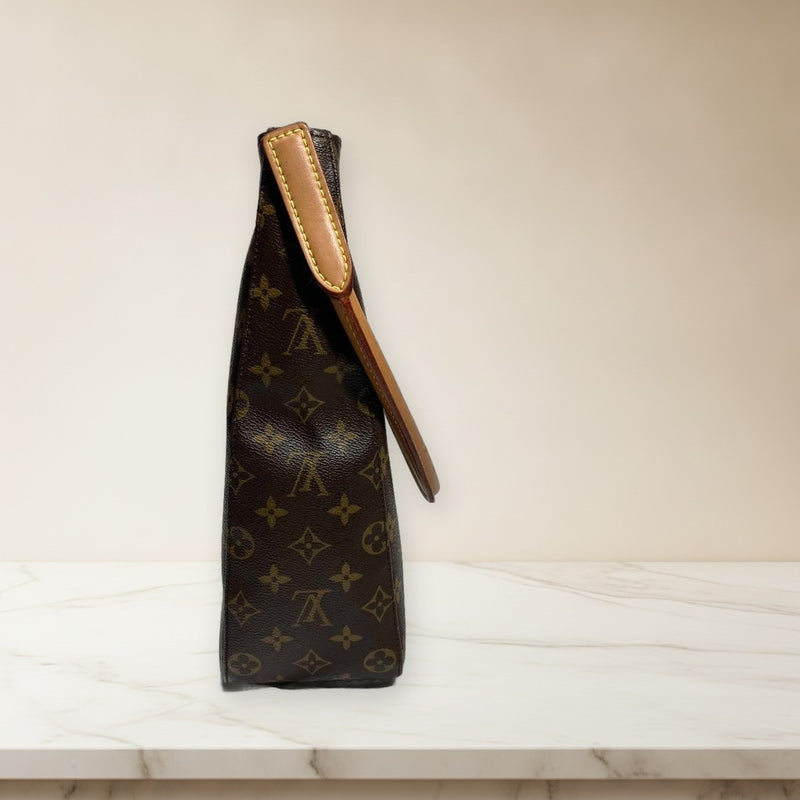 Louis Vuitton Looping Gm M51145 Shoulder Bag Monogram Canvas Pvc