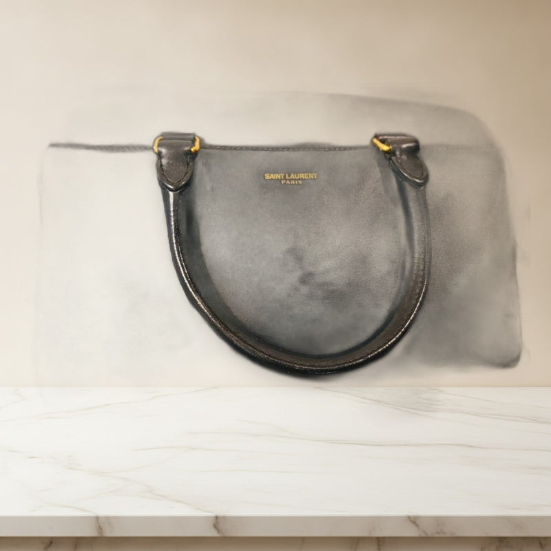 Saint Laurent Paris Handbag Shoulder Bag Black Leather