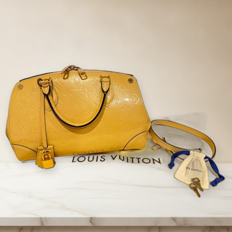 Louis Vuitton Monogram Vernis Handbag 2-Way Shoulder Strap
