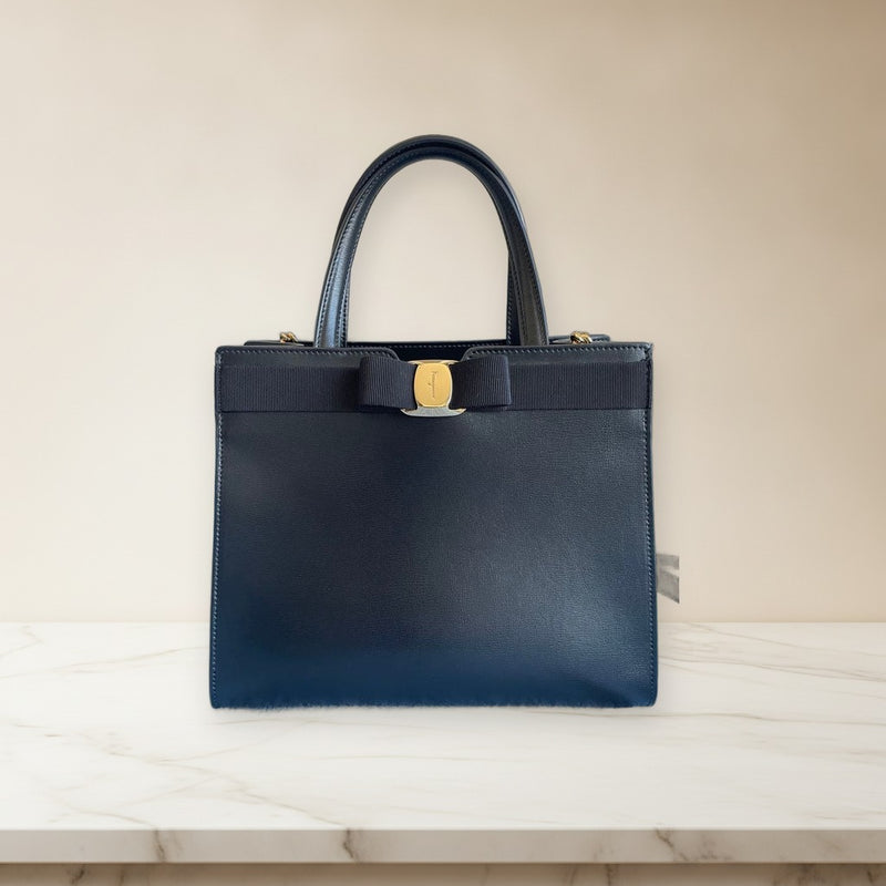 2 Way Tote Bag Shoulder Handbag Fabric