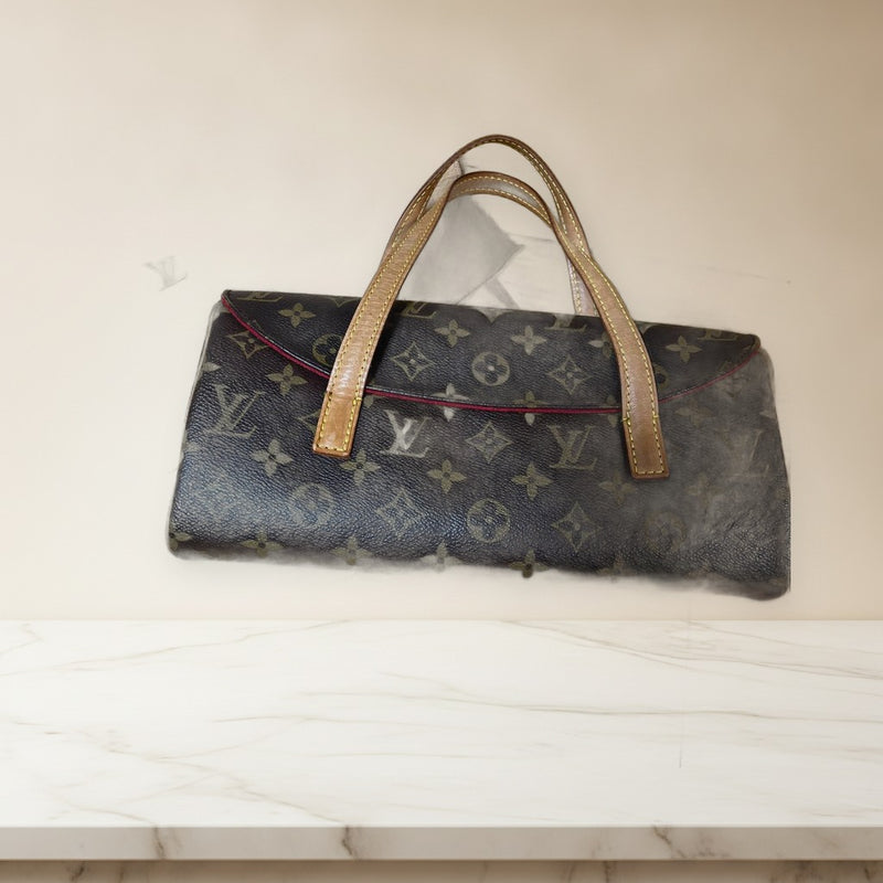 Louis Vuitton Monogram Sorbonne VI0013 Handbag Tote Canvas