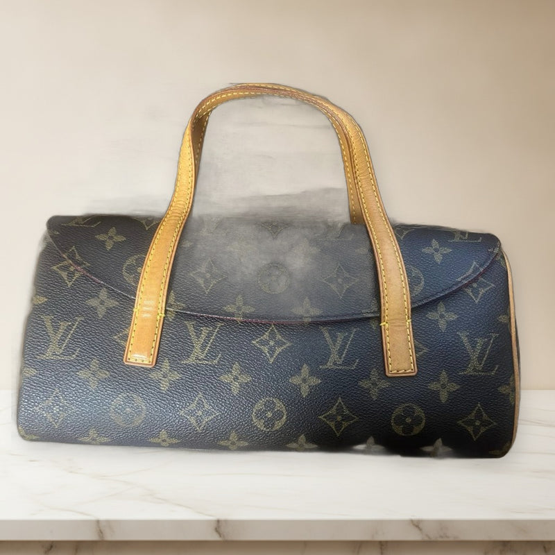 Louis Vuitton Sonatine M51902 Handbag Leather Brown