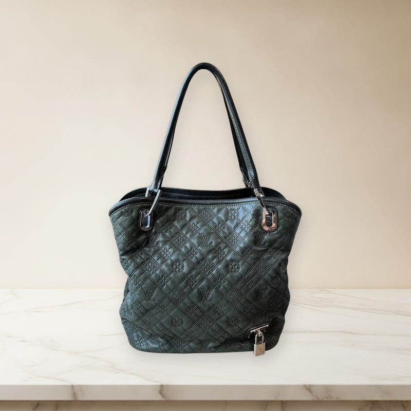 Louis Vuitton Monogram Antheia Lilia Pm M94202 Handbag Leather Bronze