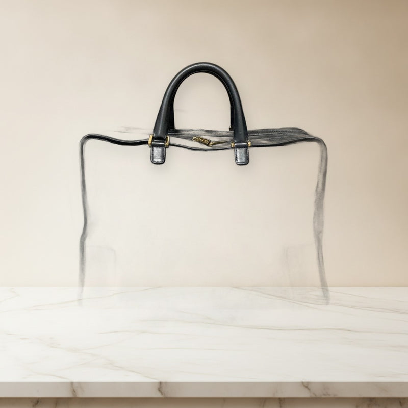 Loewe Amazona 40 Hand Tote Bag Leather Black Unisex