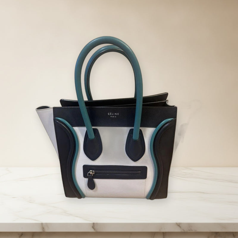 Céline Luggage Micro Handbag Tote Bag