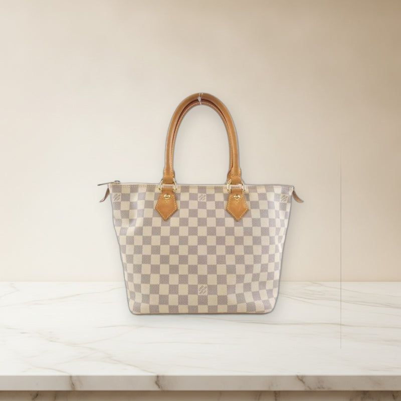 Louis Vuitton Saleya Pm Handbag Damier Canvas Brown
