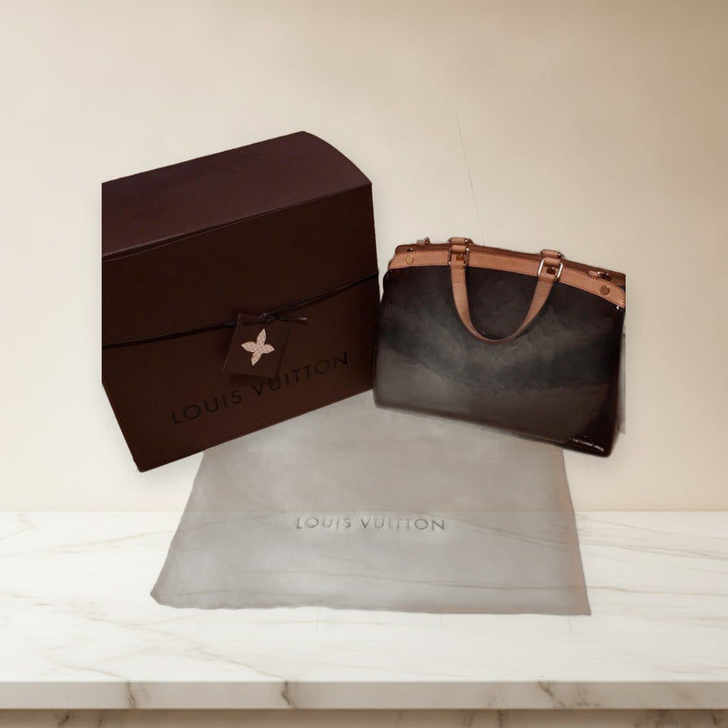 Louis Vuitton Vernis Shoulder Bag Patent Leather Handbag