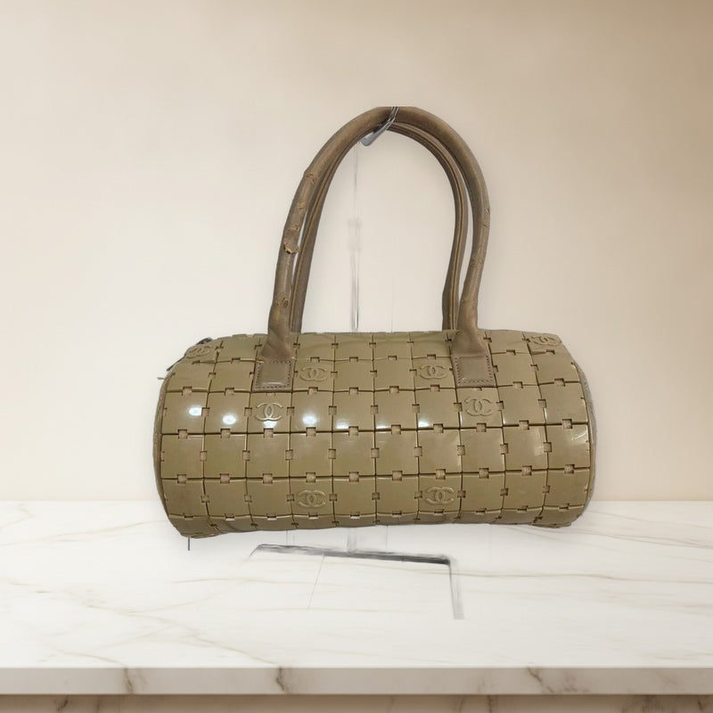 Chanel Puzzle Bag 6774828 Handbag Lambskin Beige