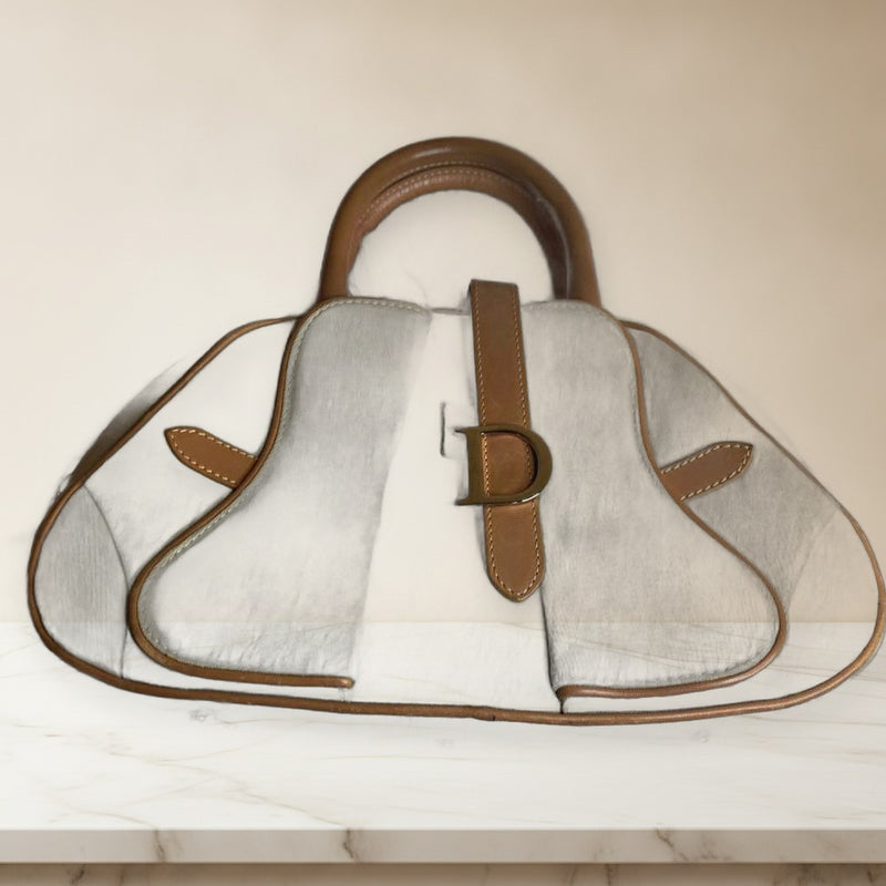 Dior Saddle Bag Double Denim Mini Handbag