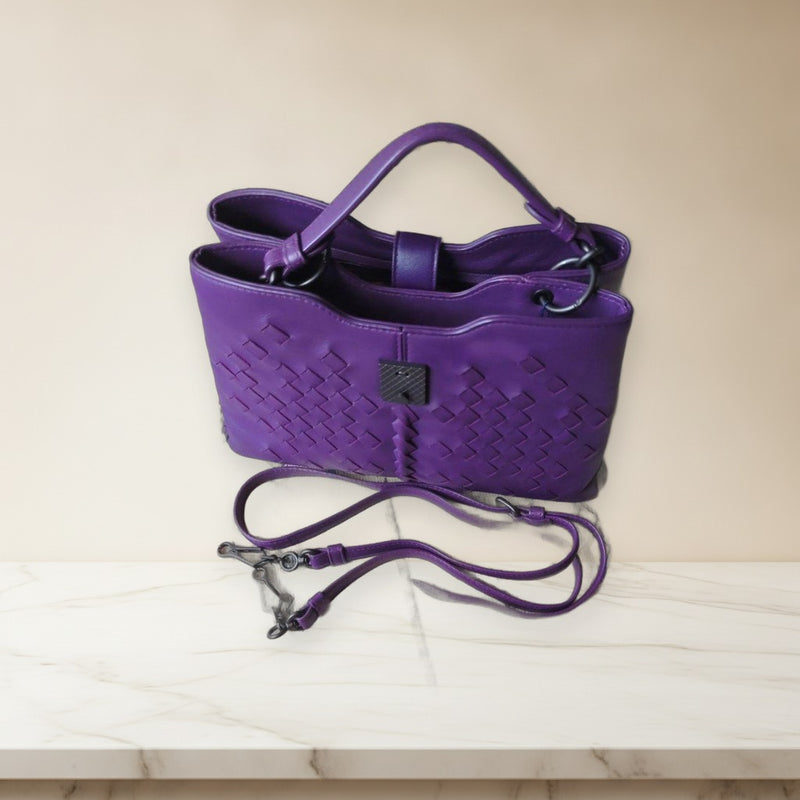 Bottega Veneta Napoli 2-Way Handbag Shoulder Bag Leather