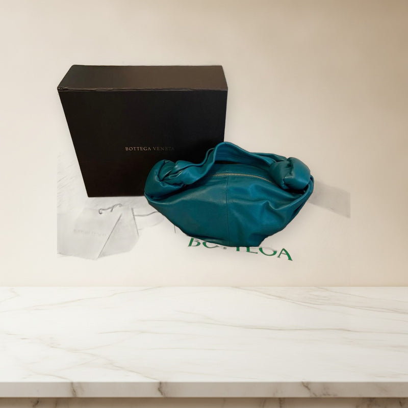 Bottega Veneta Double Knot Handbag Mallard