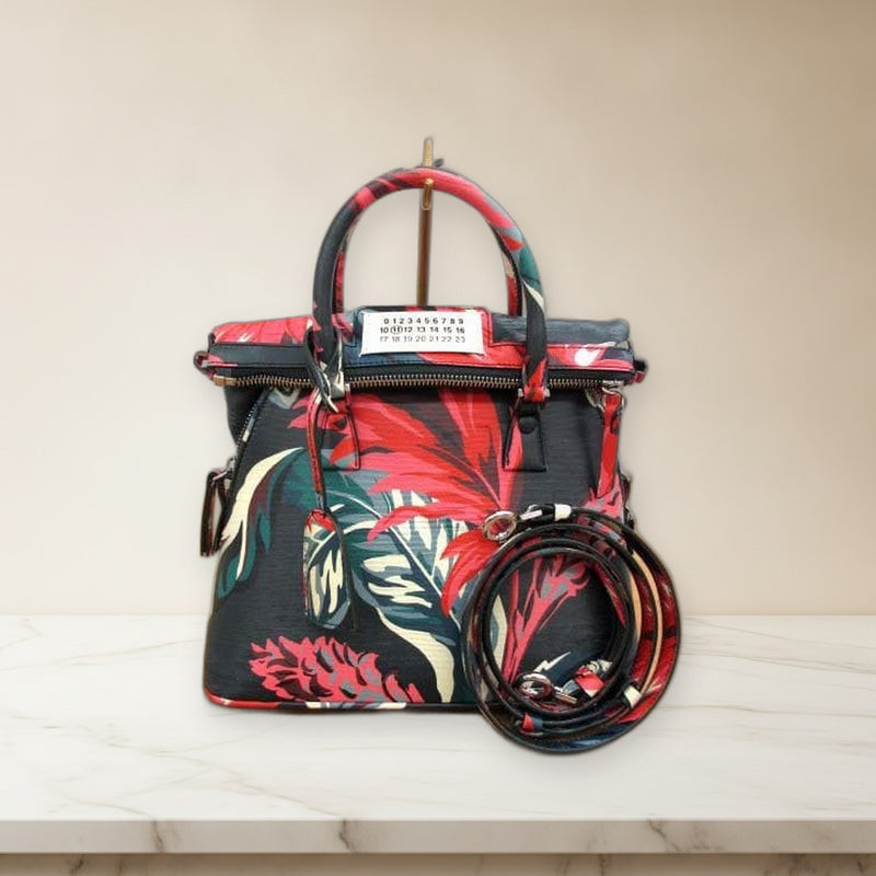 Maison Margiela 5AC Mini S35WG0226 2-way Shoulder Bag Tapestry Floral Multicolor