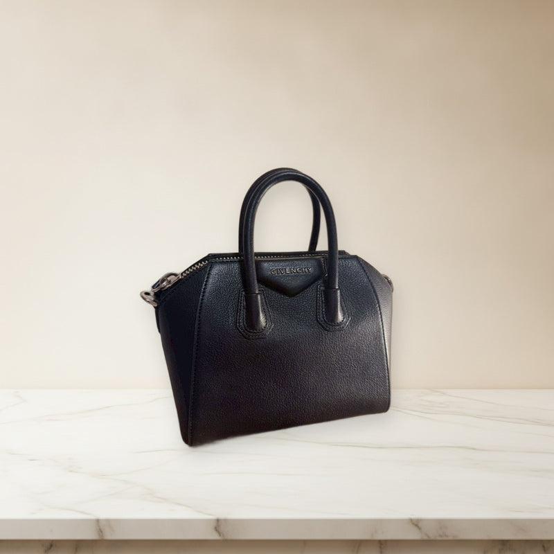 Givenchy Black Leather Handbag