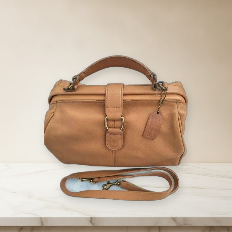 Coach Old Coach Doctor Bag 2-way Handbag Shoulder Bag Leather