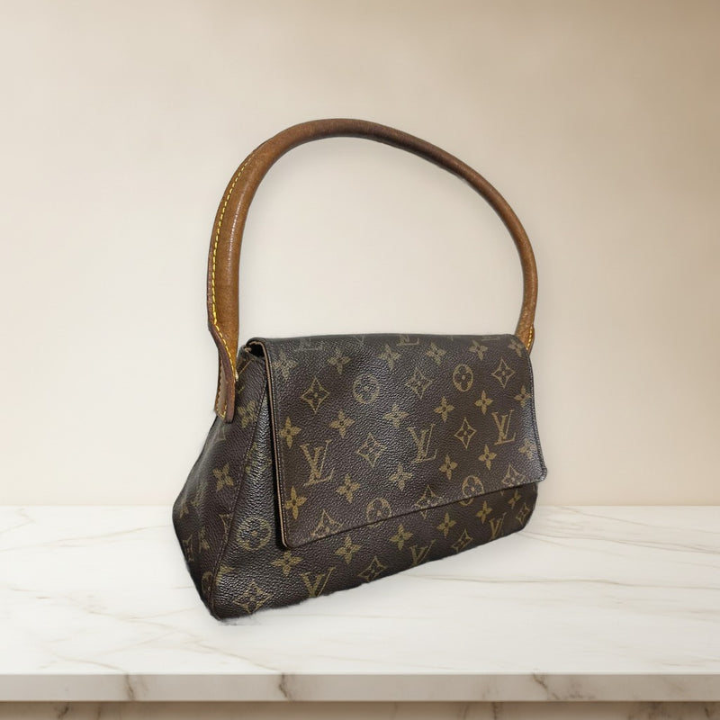 Louis Vuitton Mini Looping Monogram Handbag Shoulder Bag