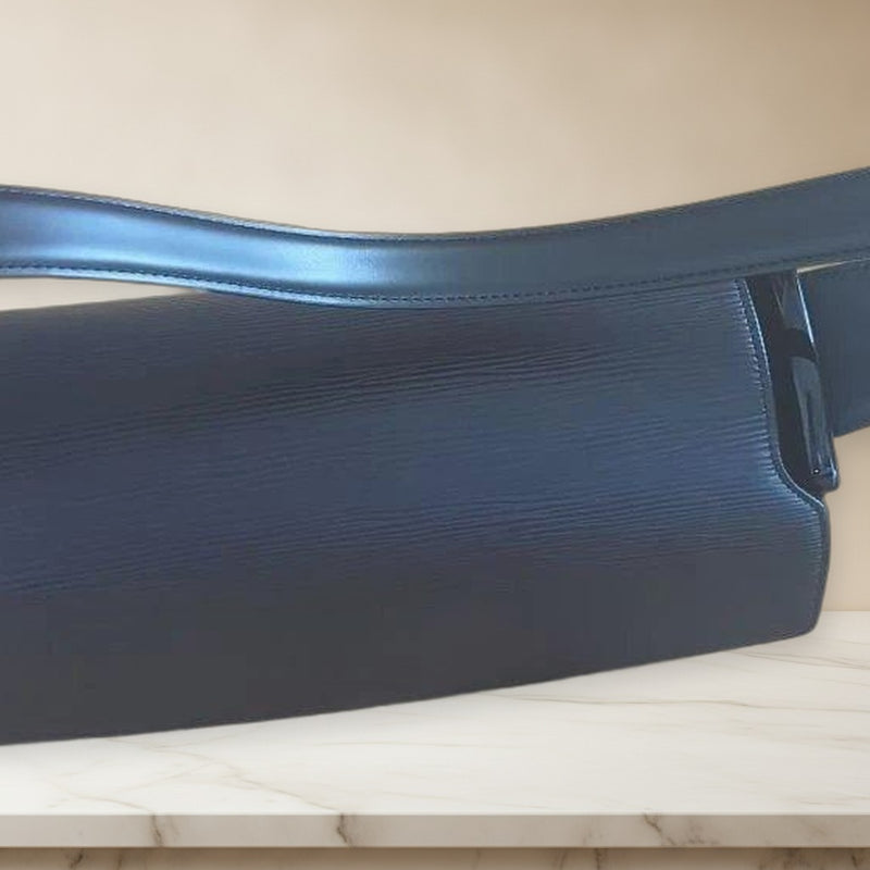 Louis Vuitton Handbag Crossbody Shoulder Bag Black Leather-style