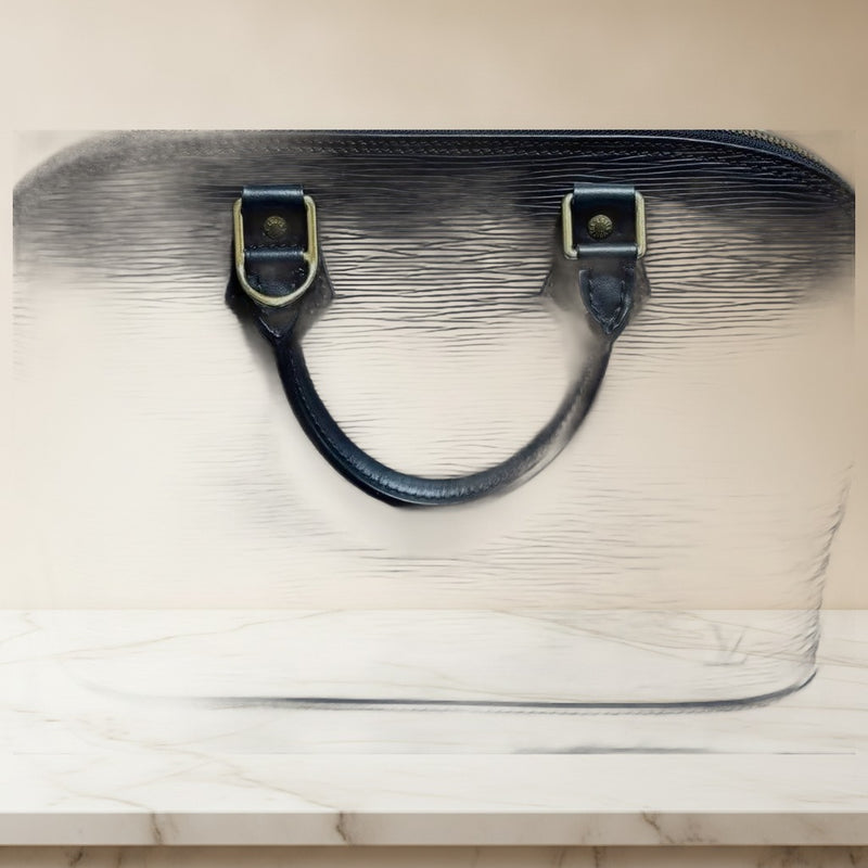 Louis Vuitton Epi Leather Handbag Black