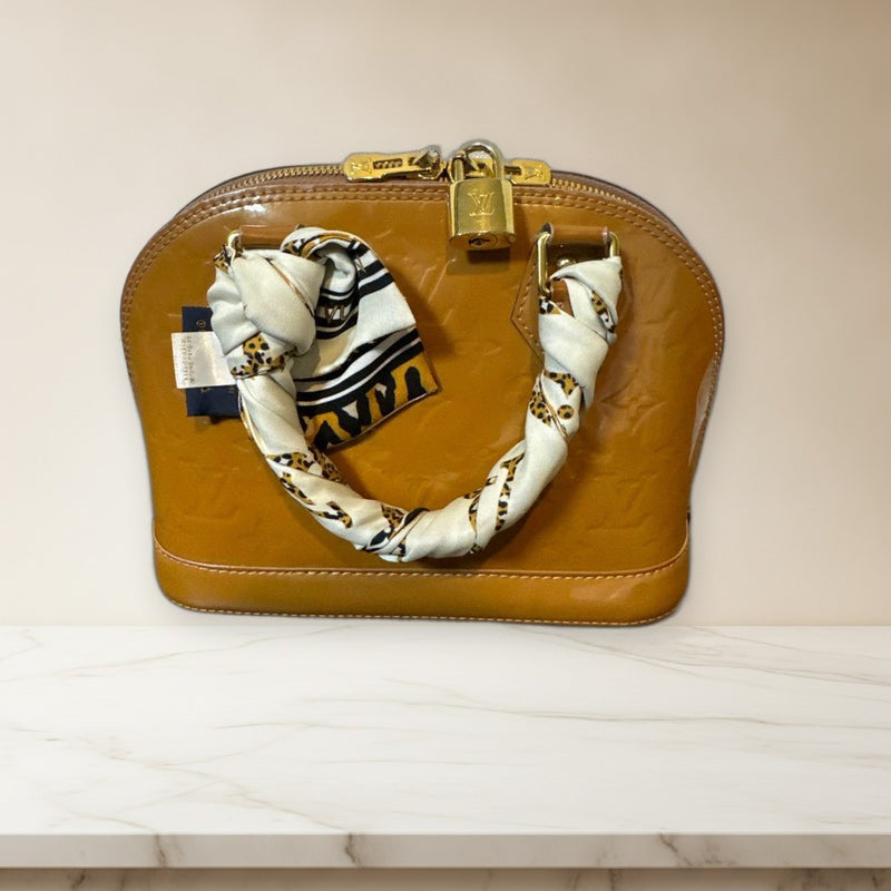 Louis Vuitton Vernis Alma Bb Handbag