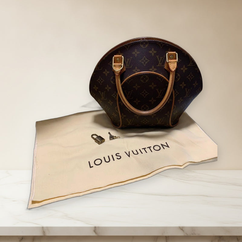 Louis Vuitton Ellipse Pm M10020 Monogram Handbag Leather