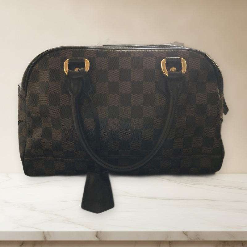 Louis Vuitton Duomo Shoulder Bag Handbag Leather