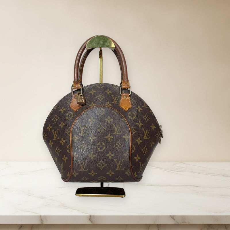 Louis Vuitton Monogram Ellipse Pm M51127 Handbag Pvc Leather