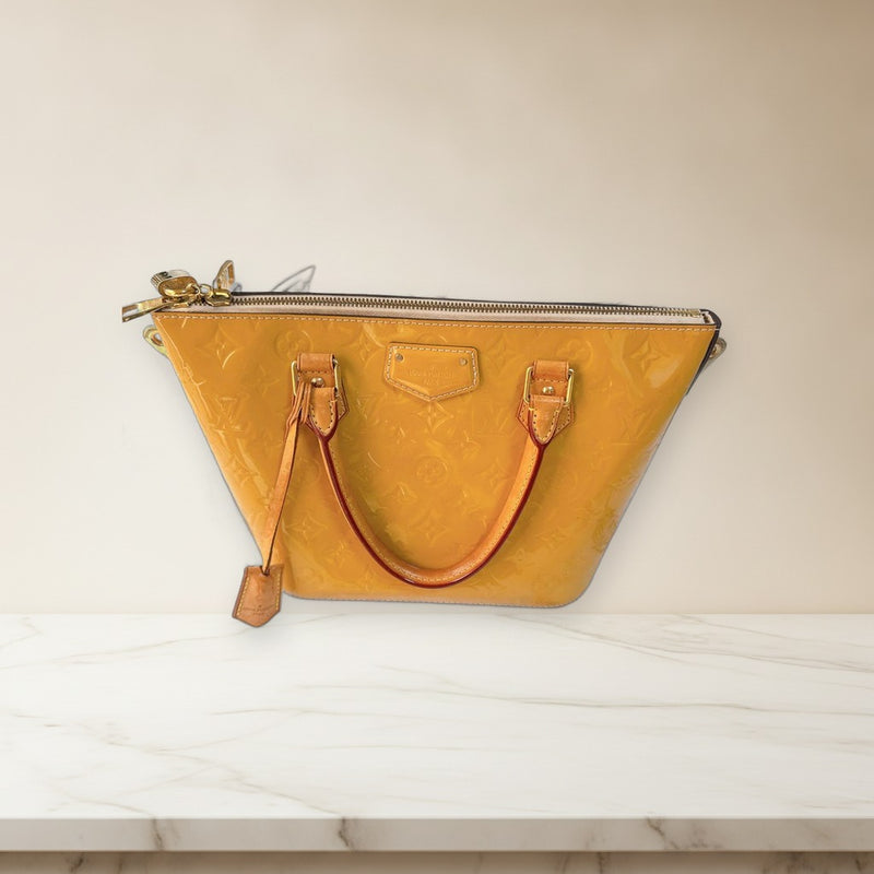 Monogram Montebello Pm M90167 2-Way Shoulder Tote Bag Enamel
