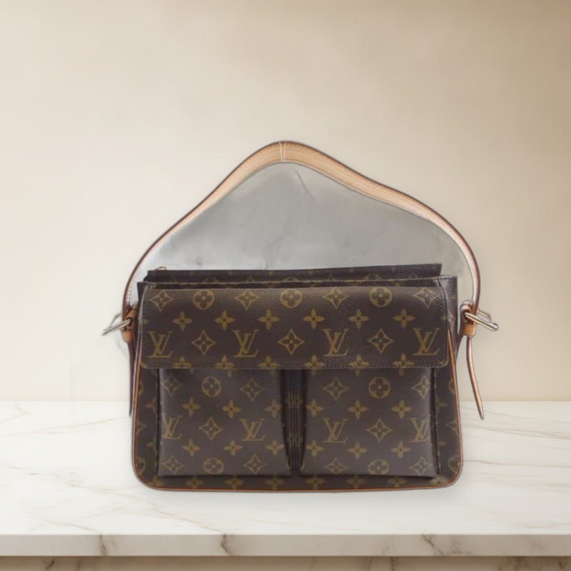 Louis Vuitton Monogram Viva Cité Gm M51163 Shoulder Bag Monogram Canvas