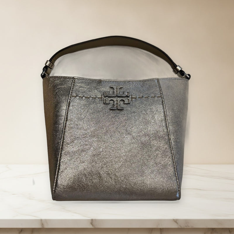Tory Burch Handbag Shoulder Bag Leather Gold Hardware