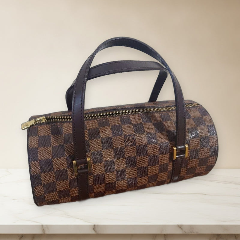 Louis Vuitton Damier Papillon Handbag Leather Purse Shoulder