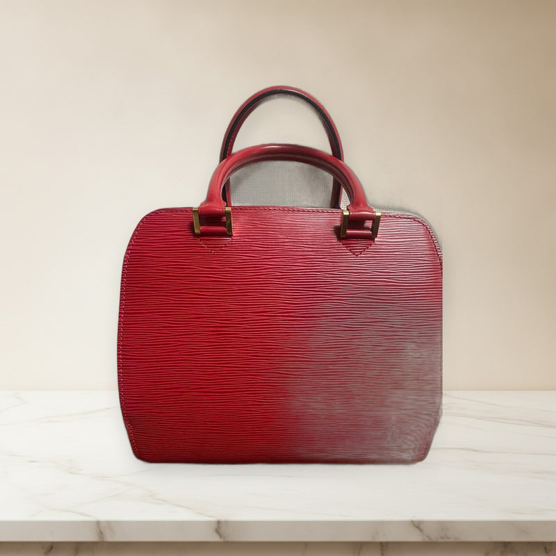 Louis Vuitton Epi Red Handbag Shoulder Bag