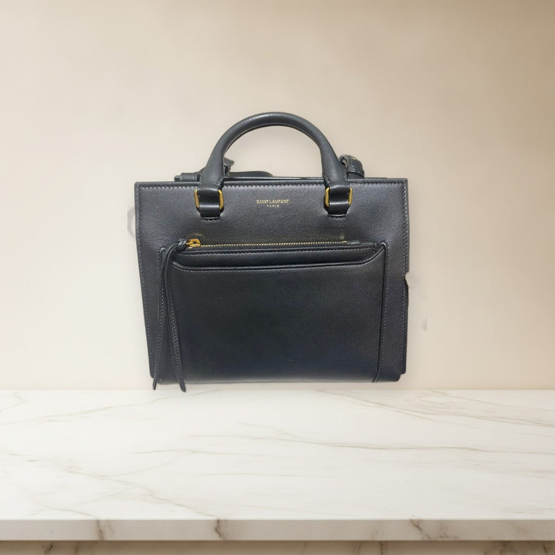 Saint Laurent East Side Small Handbag Calfskin Nero Gold Hardware