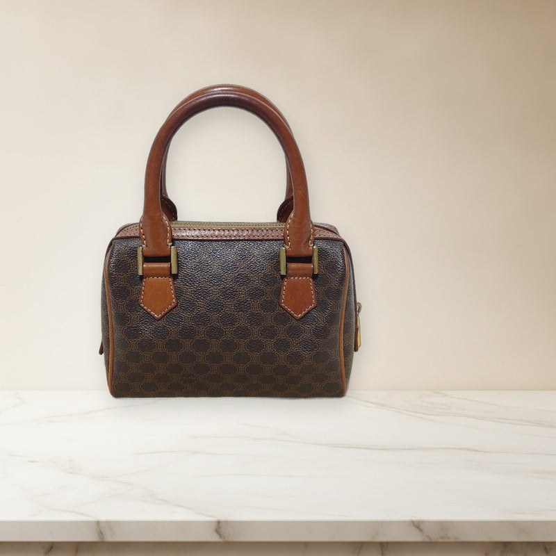 Celine Macadam Pattern Micro Mini Handbag