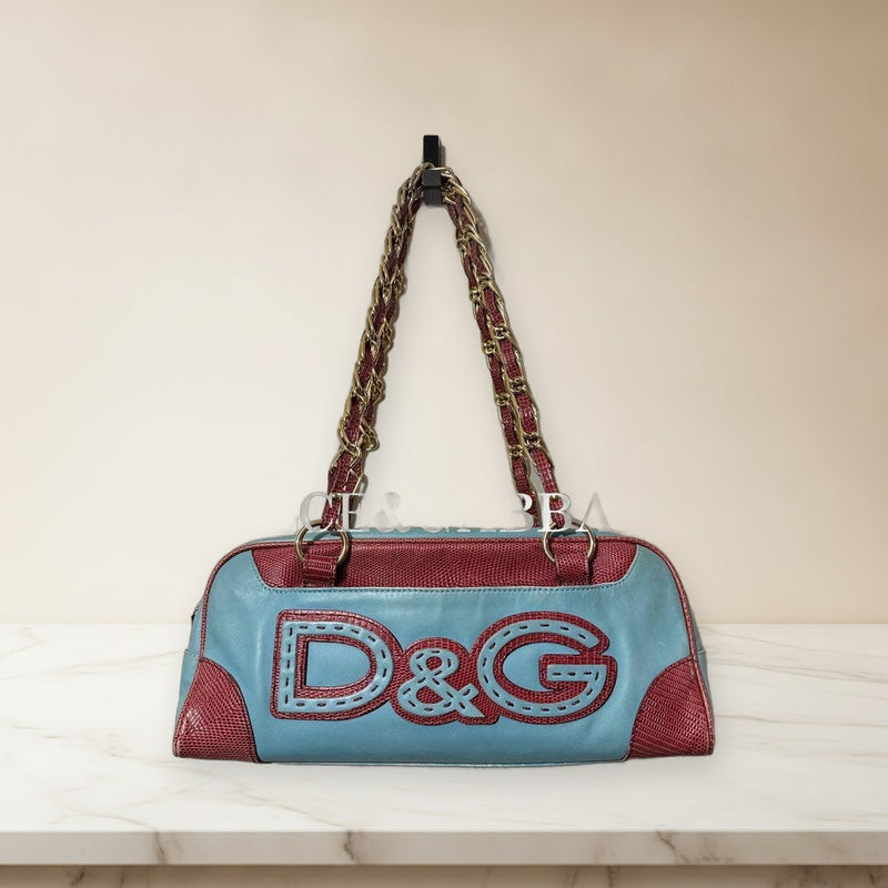 Dolcegabbana 00s Logo One Shoulder Bag Leather