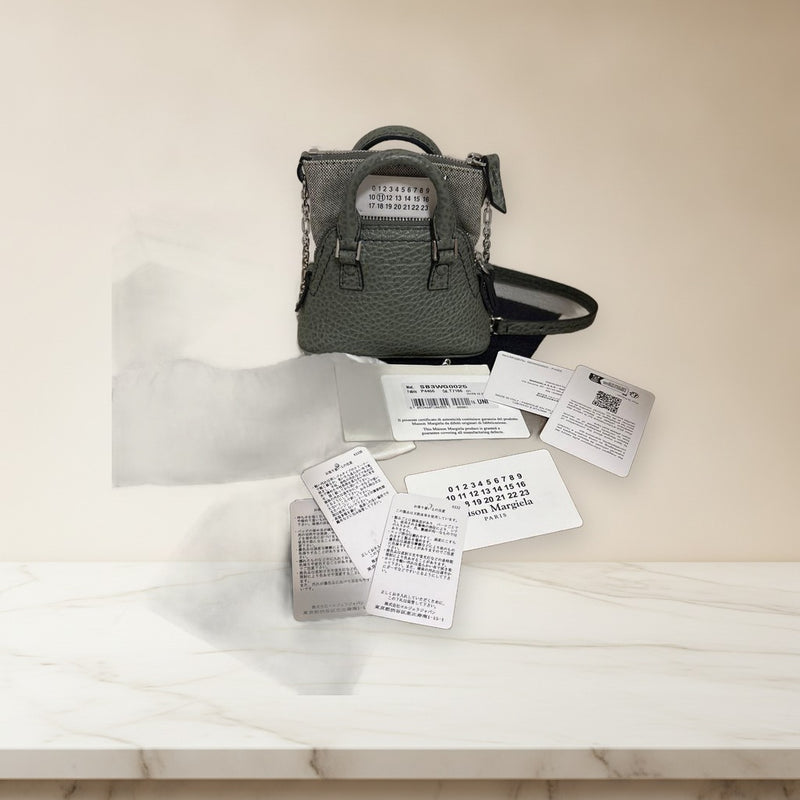 Maison Margiela 5AC Classic Baby Hand Shoulder Bag Green